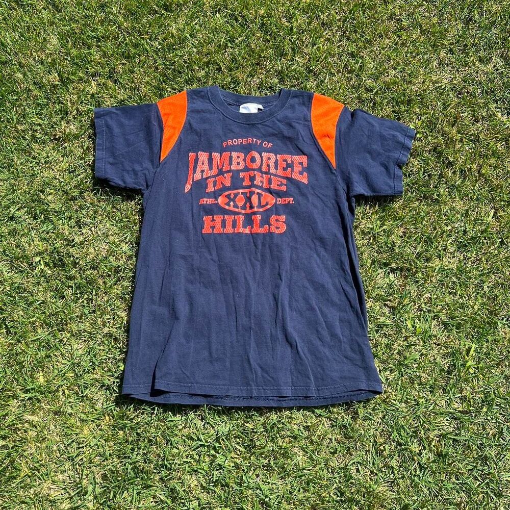 Basketball Jamboree y2k mesh tee shirt men’s size L Large